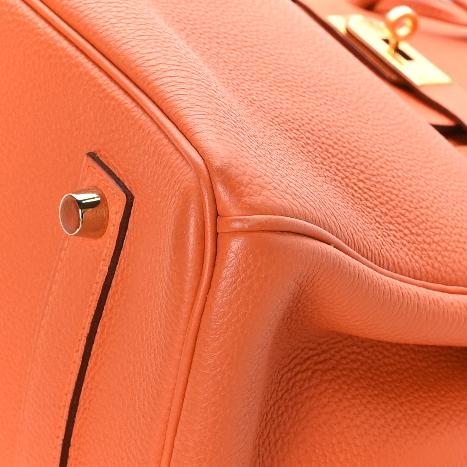 Hermes Togo Birkin 35 Orange 9 of 13