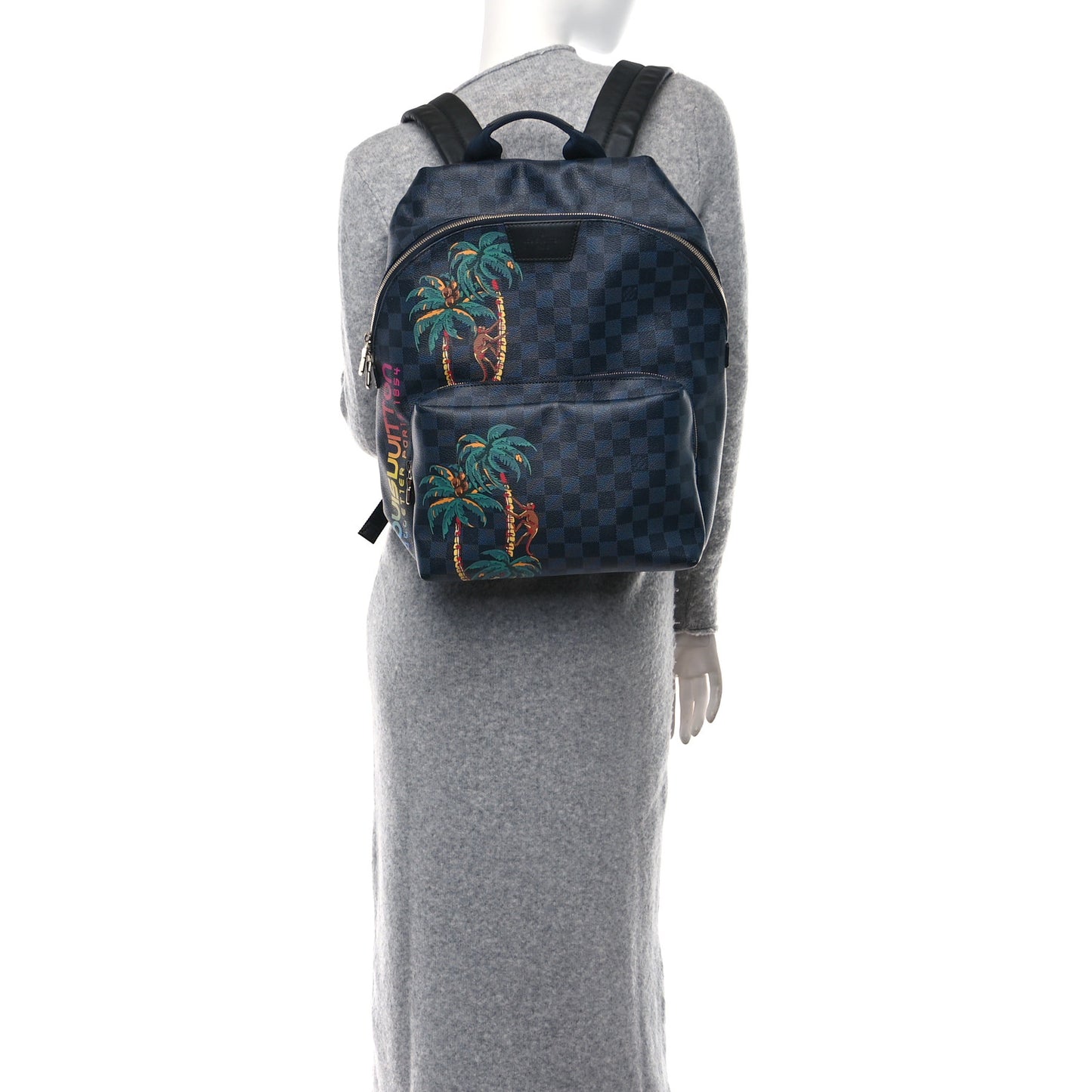 Damier Cobalt Jungle Apollo Backpack