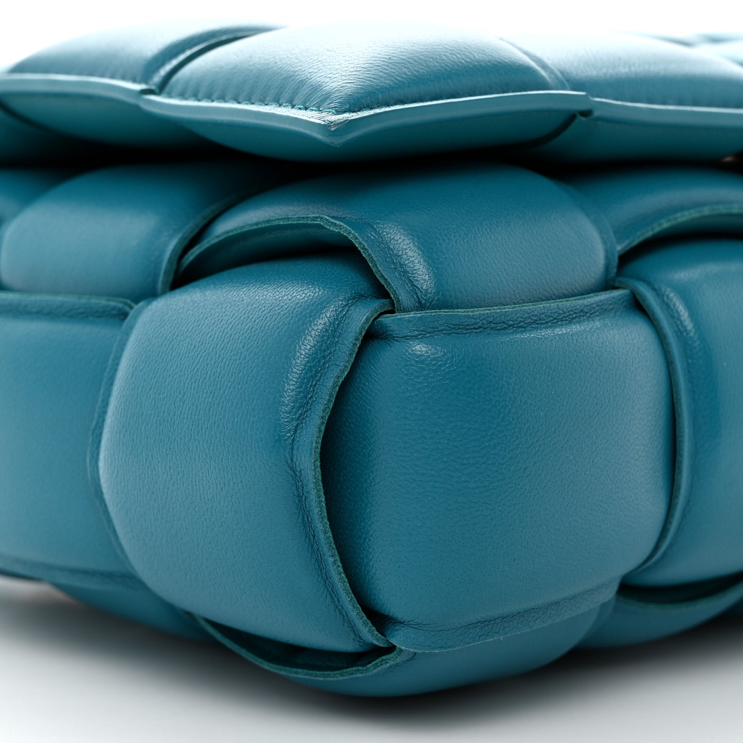 Nappa Maxi Intreccio Padded Cassette Crossbody Bag Blaster