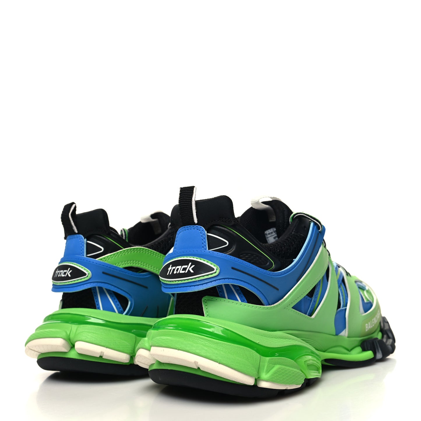 Mesh Nylon Mens Track Sneakers 41 Blue Green