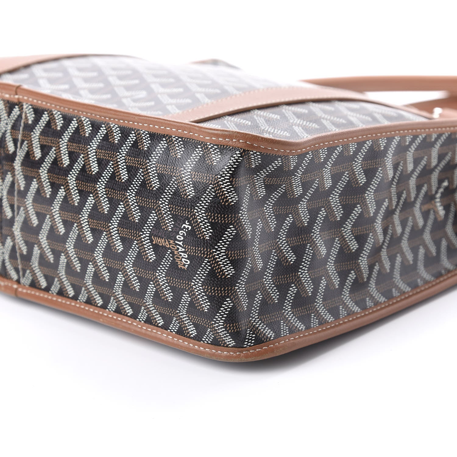 Goyard Goyardine Bourgogne Black Gold 7 of 10