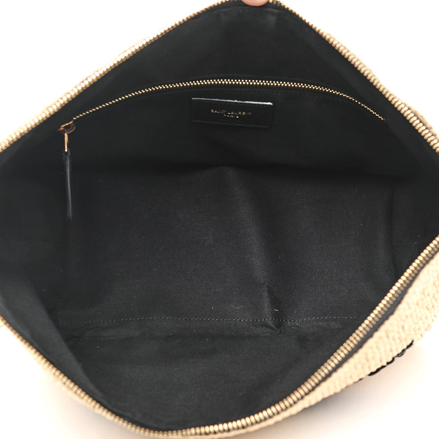 Saint Laurent Raffia Le Crossbody Naturel 4 of 10