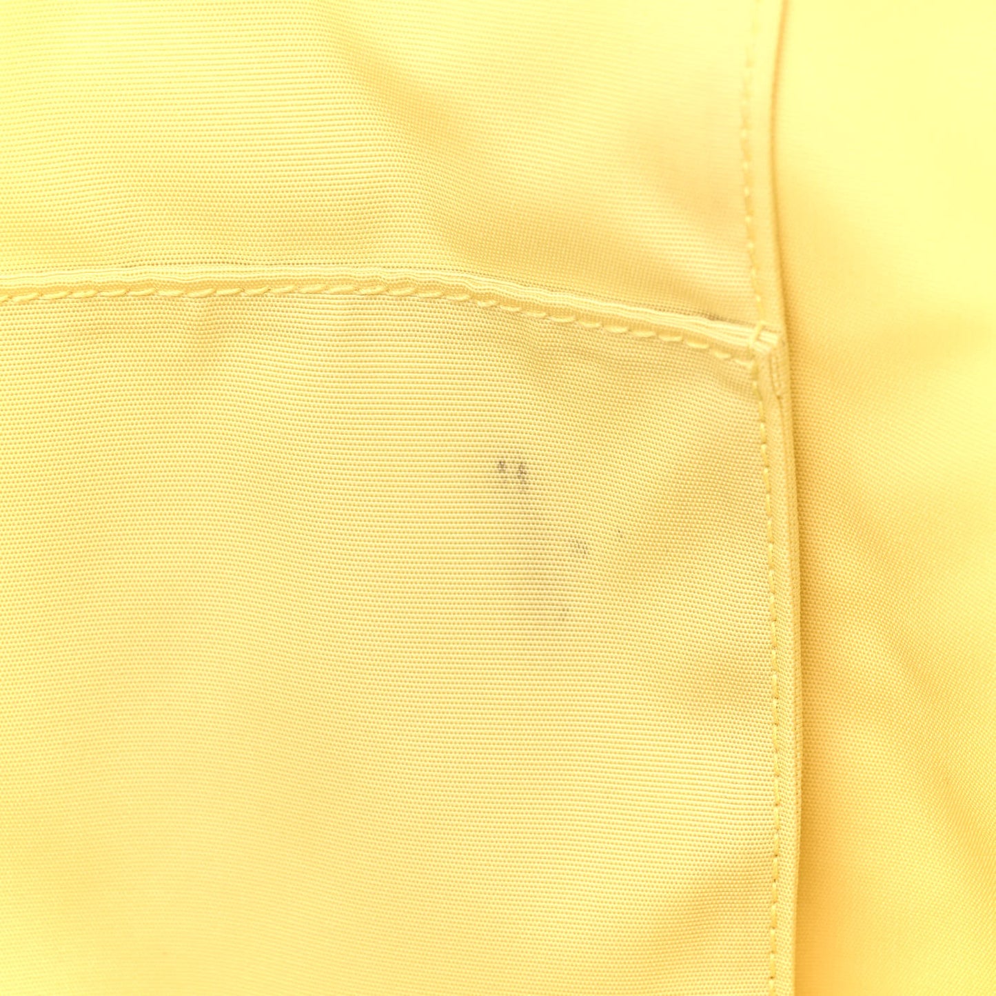 Coated Canvas Cannage Medium Panarea Tote Light Yellow