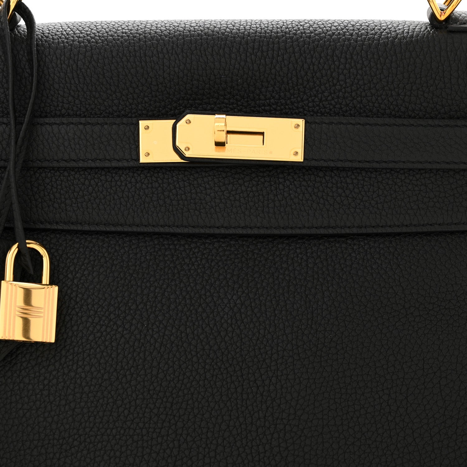 Hermes Togo Kelly Retourne 32 Black 13 of 14