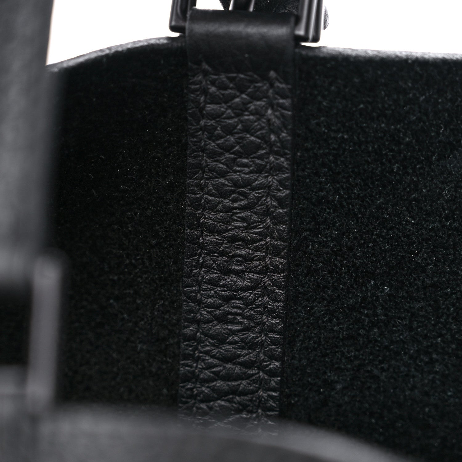 Hermes Taurillon Clemence Monochrome Picotin Lock 18 PM Black 7 of 9