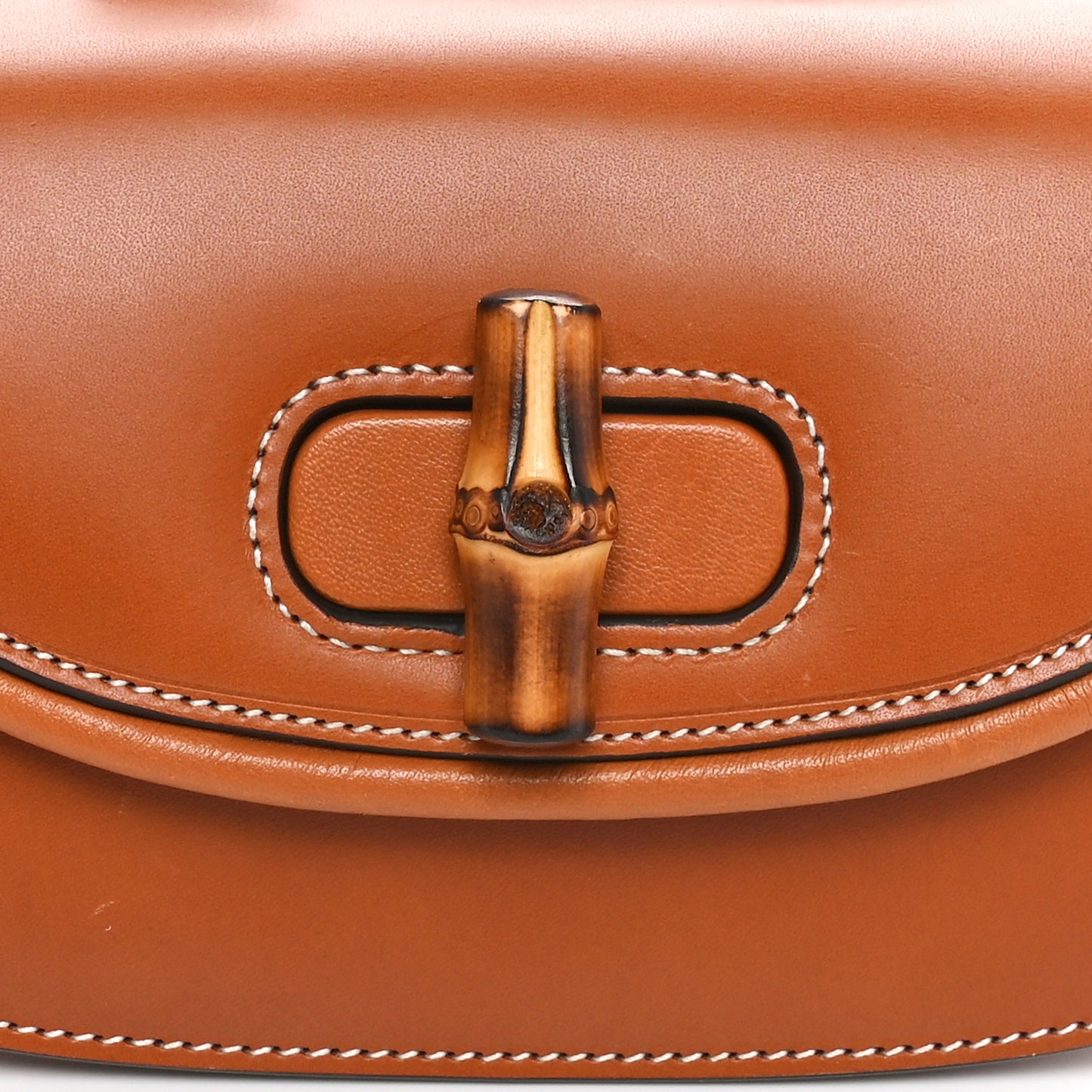 Calfskin Bamboo Mini 1947 Belt Bag 75 30 Brown