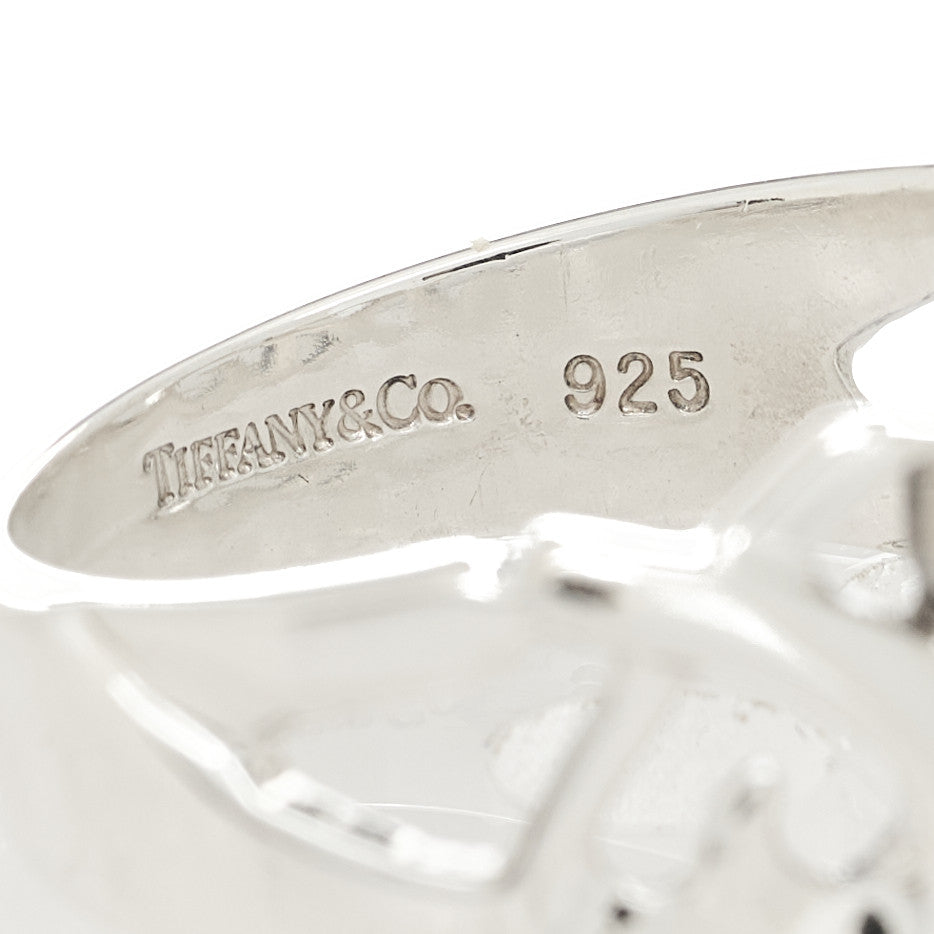 Sterling Silver Paloma Picasso Loving Heart Band Ring 52 6