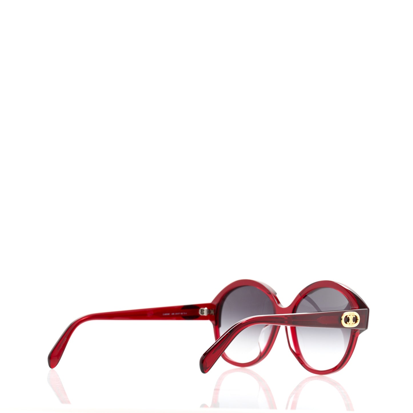 Acetate Maillon Triomphe Sunglasses CL40154I Burgundy