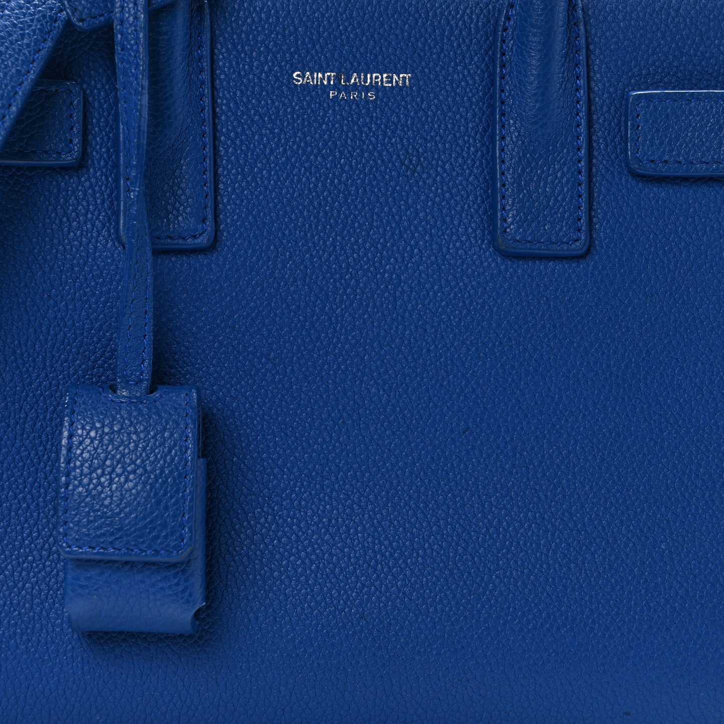 Calfskin Nano Sac De Jour Royal Blue