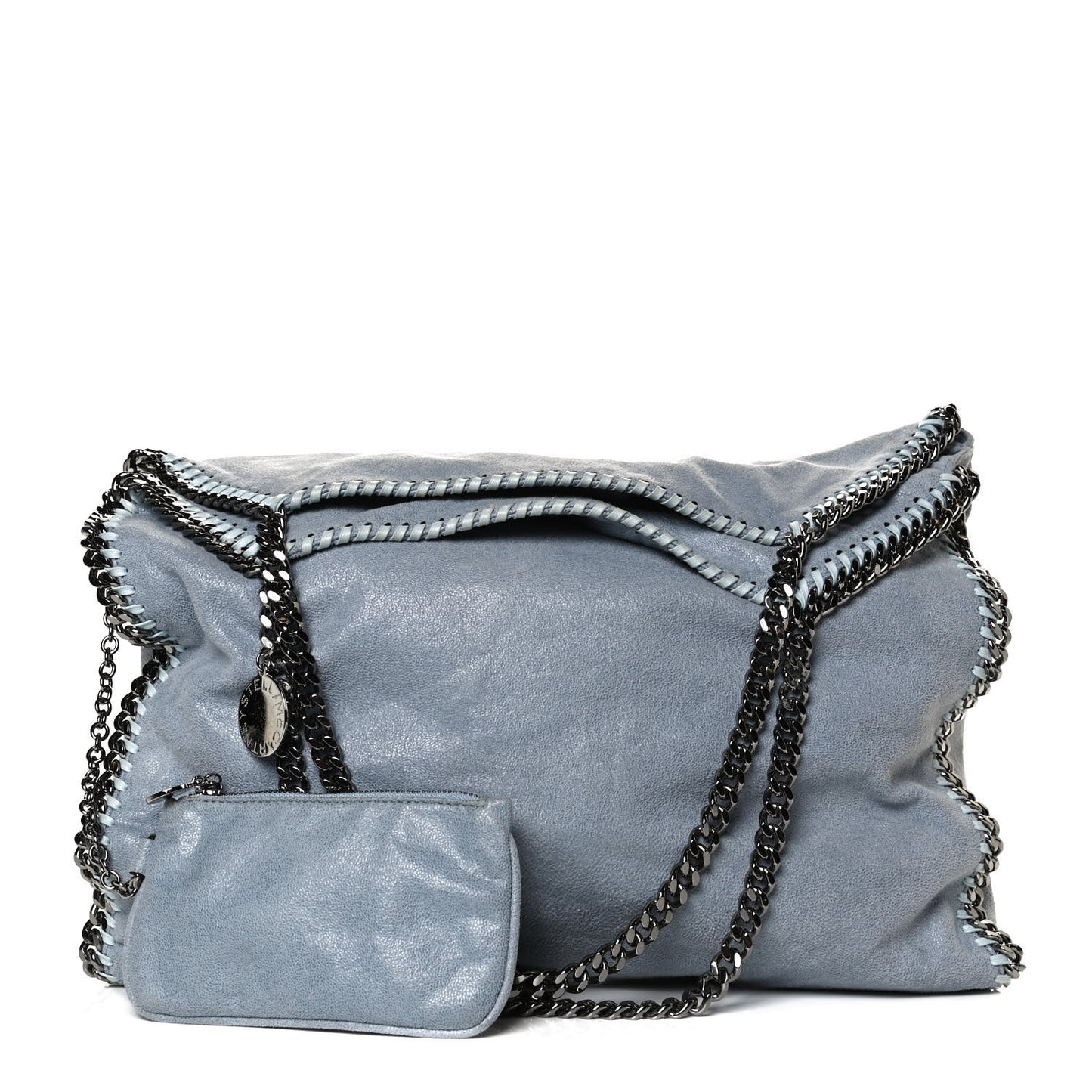 Shaggy Deer Big Falabella Tote Duck Blue