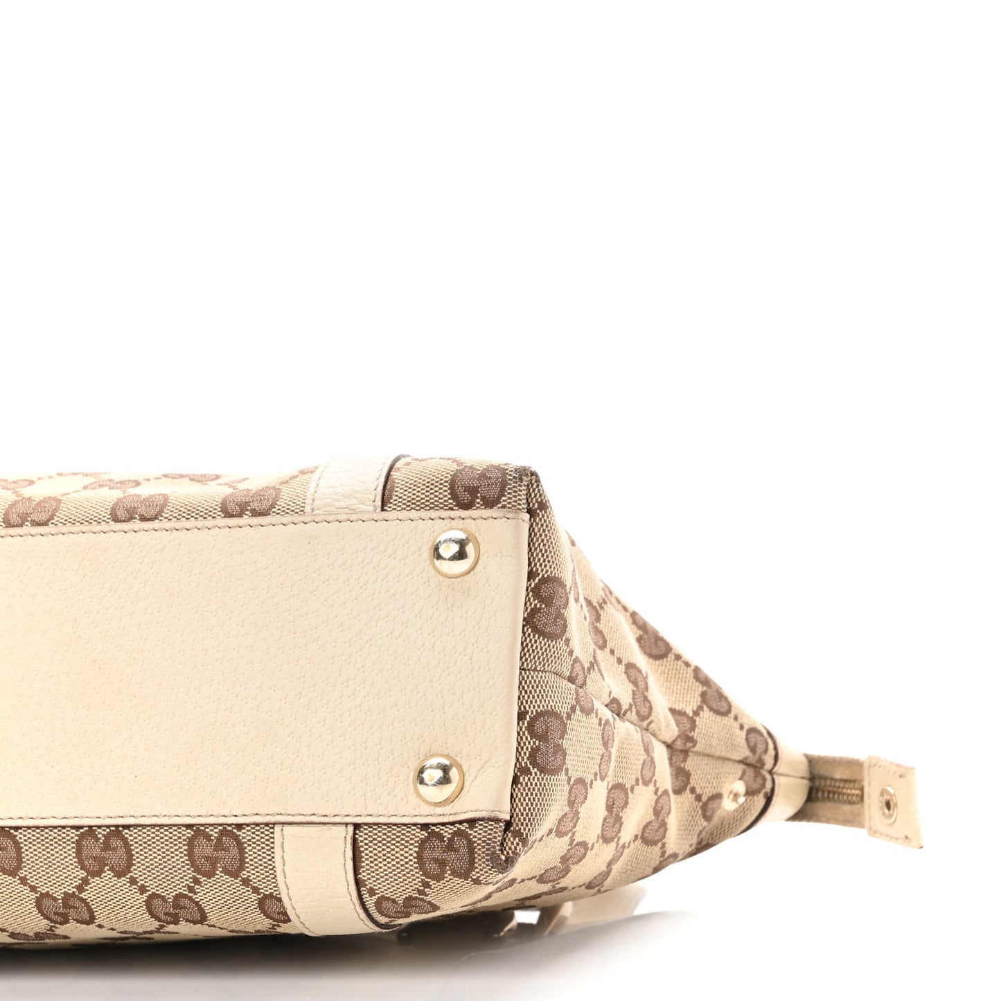 Monogram Small Abbey Tote Off White