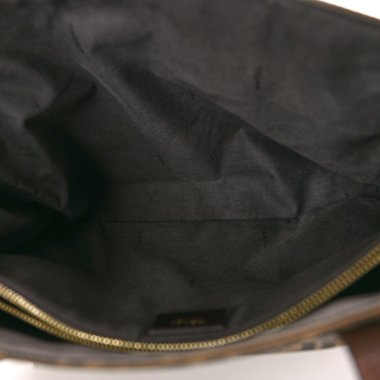 Fendi Zucca Vitello Artic Grande Tote Tobacco 5 of 14