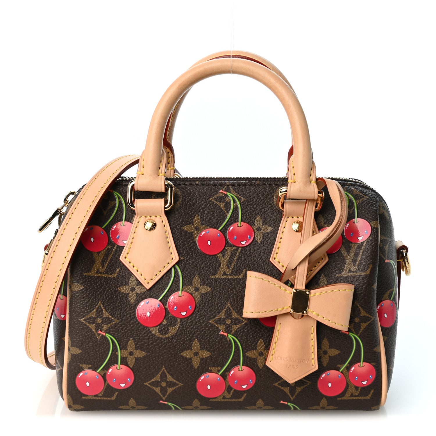 Louis Vuitton LV X TM Monogram Cerises Speedy Bandouliere 20