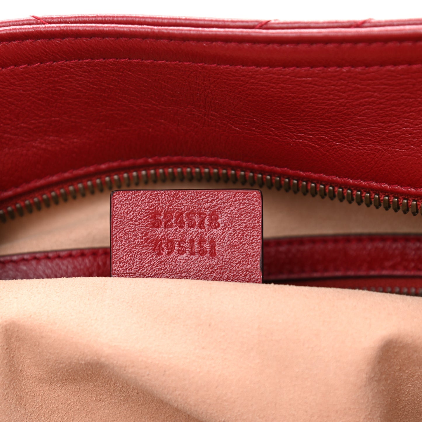 Azalea Calfskin Matelasse Medium GG Marmont Slim Tote Romantic Cerise