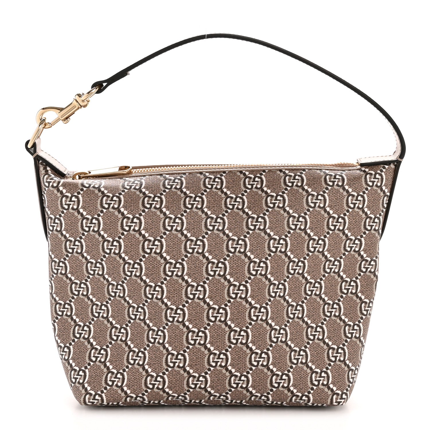 Gucci GG Shadow Monogram Super Mini Ophidia Shoulder Bag Taupe