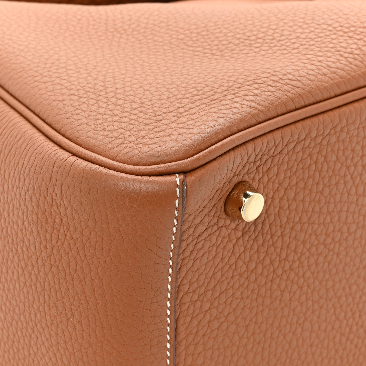 Hermes Taurillon Clemence Lindy 30 Gold 12 of 16