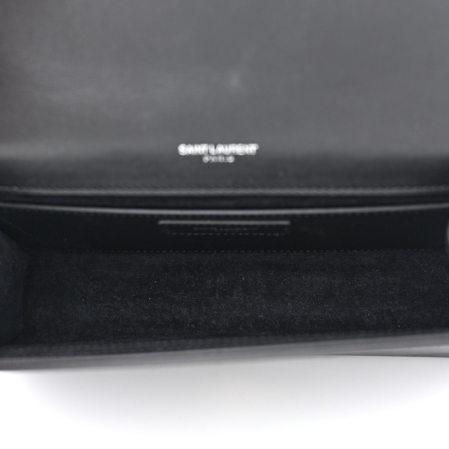 Smooth Calfskin Medium Classic Monogram Kate Tassel Satchel Black