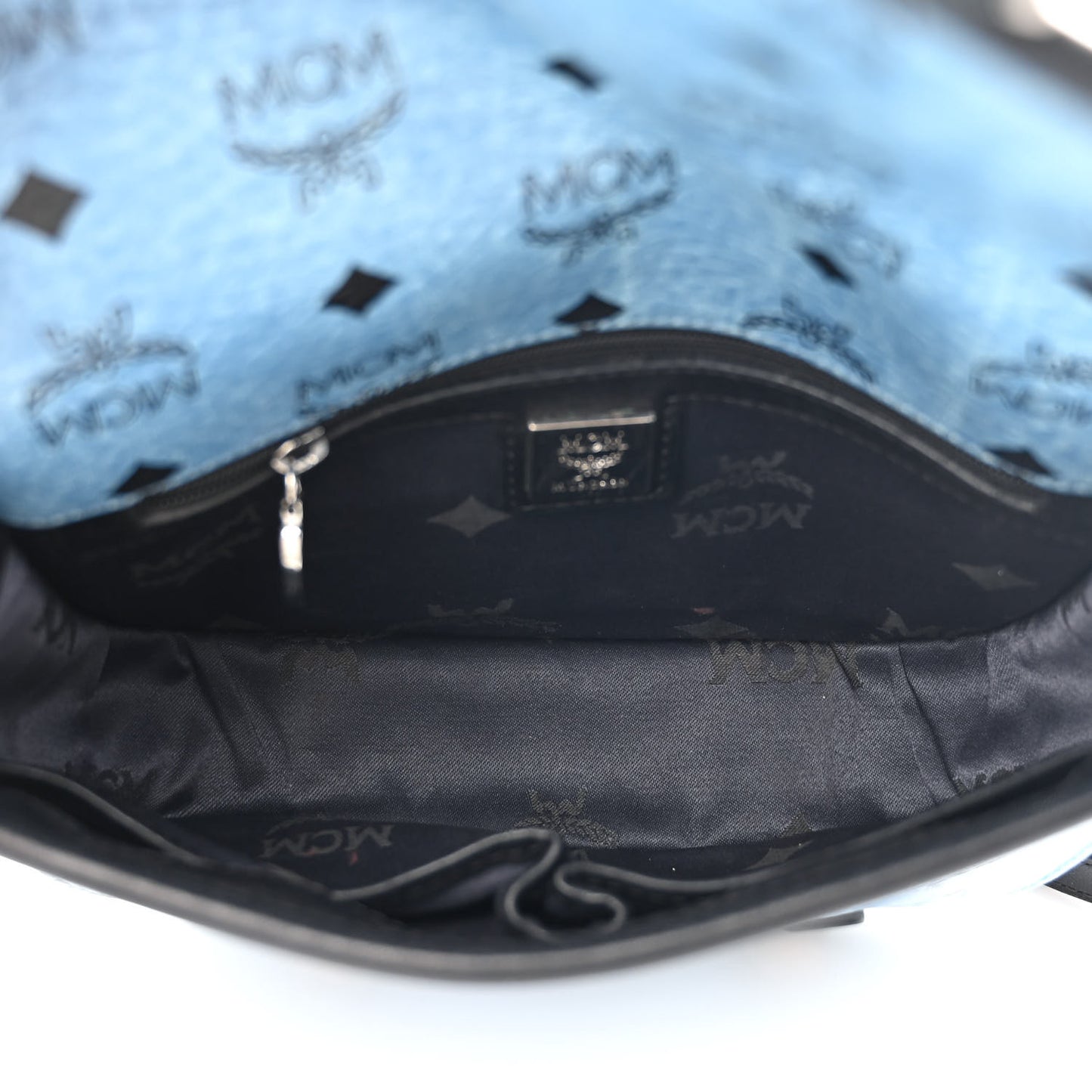 Visetos Small Crossbody Flap Messenger Denim Blue