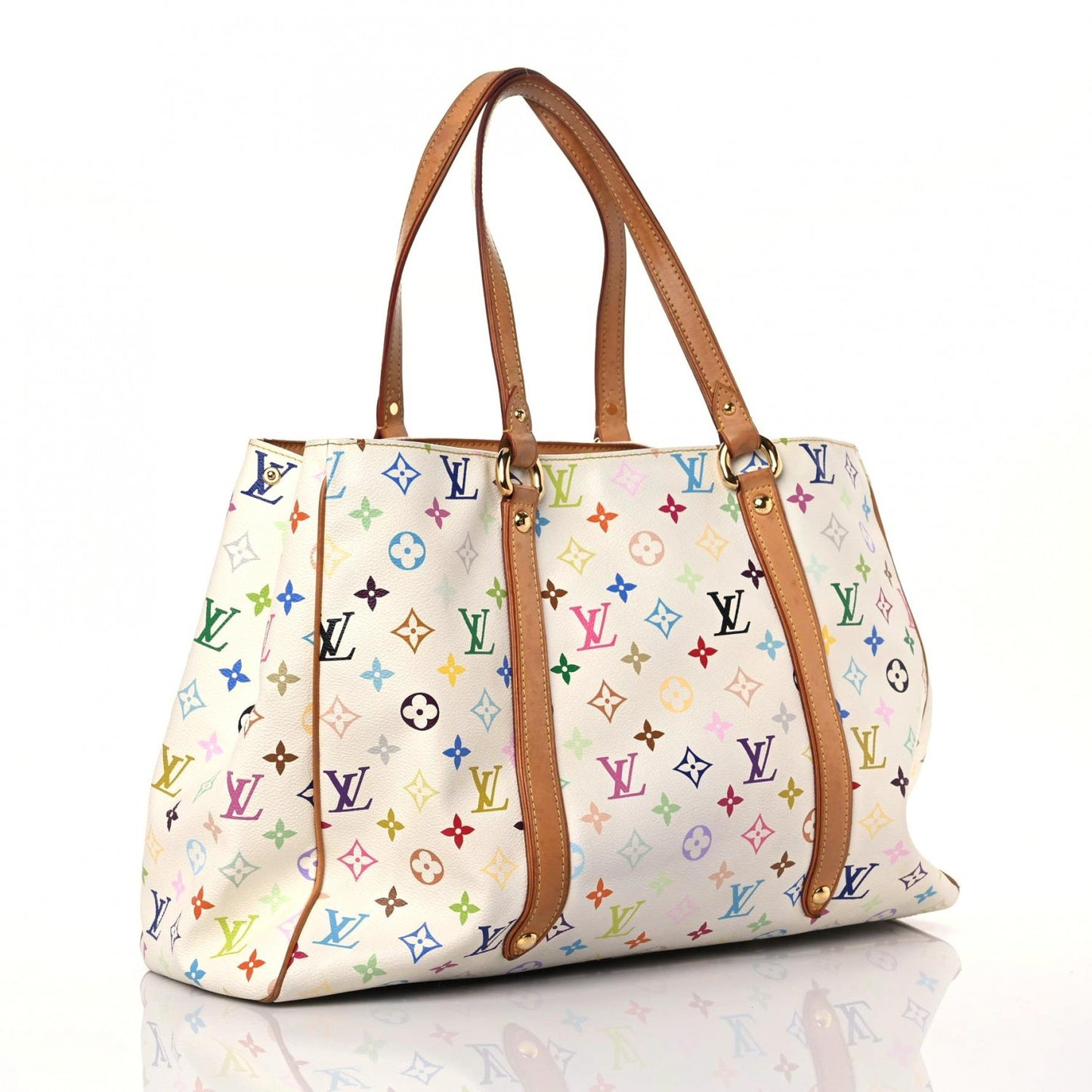 Monogram Multicolor Aurelia GM White