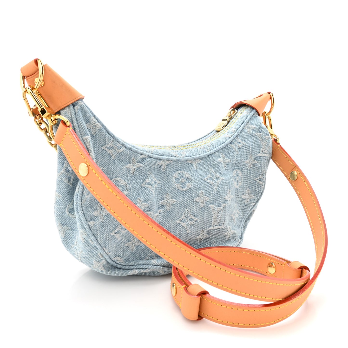 Monogram Denim Loop Sky Denim