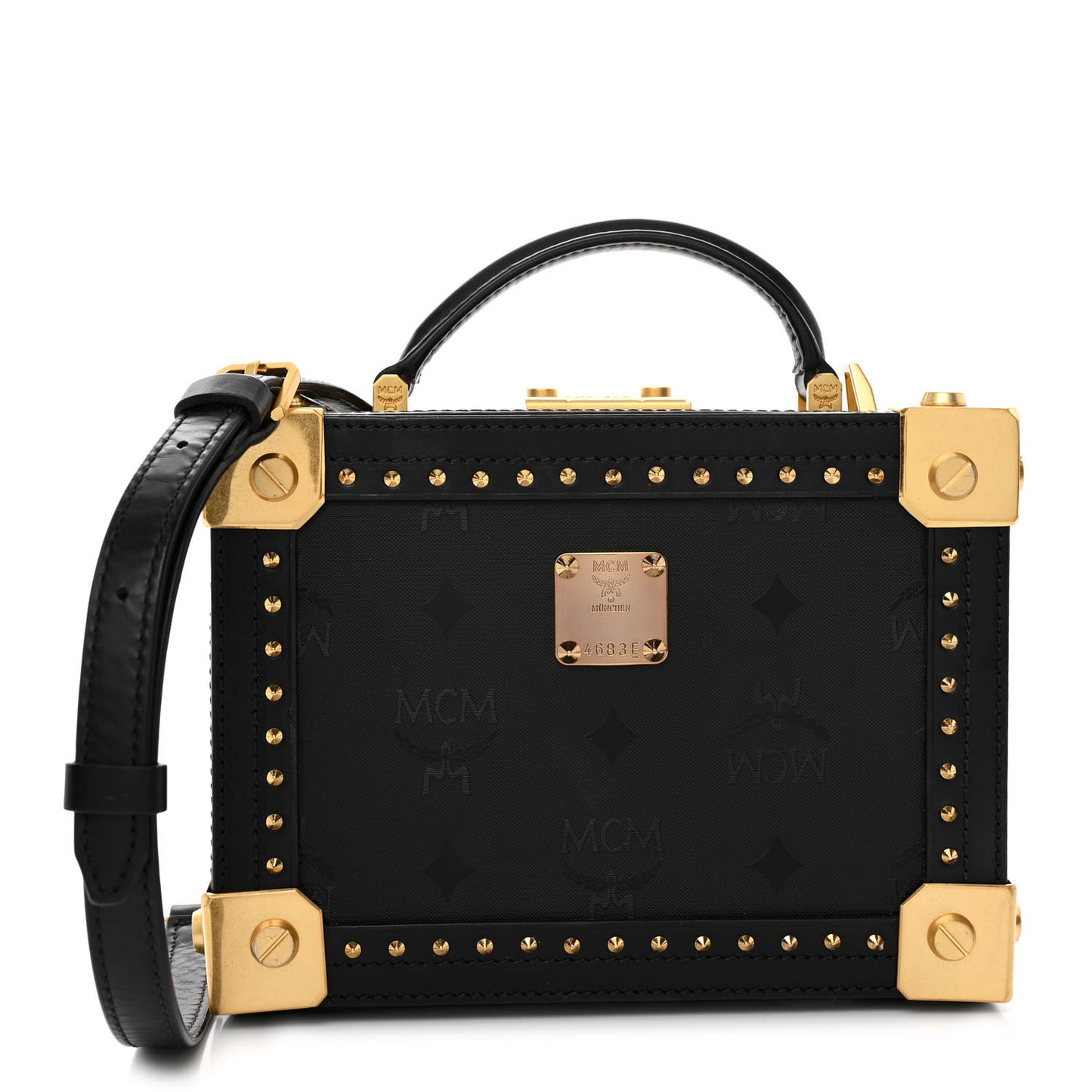Odeon Calfskin Small Berlin Crossbody Black
