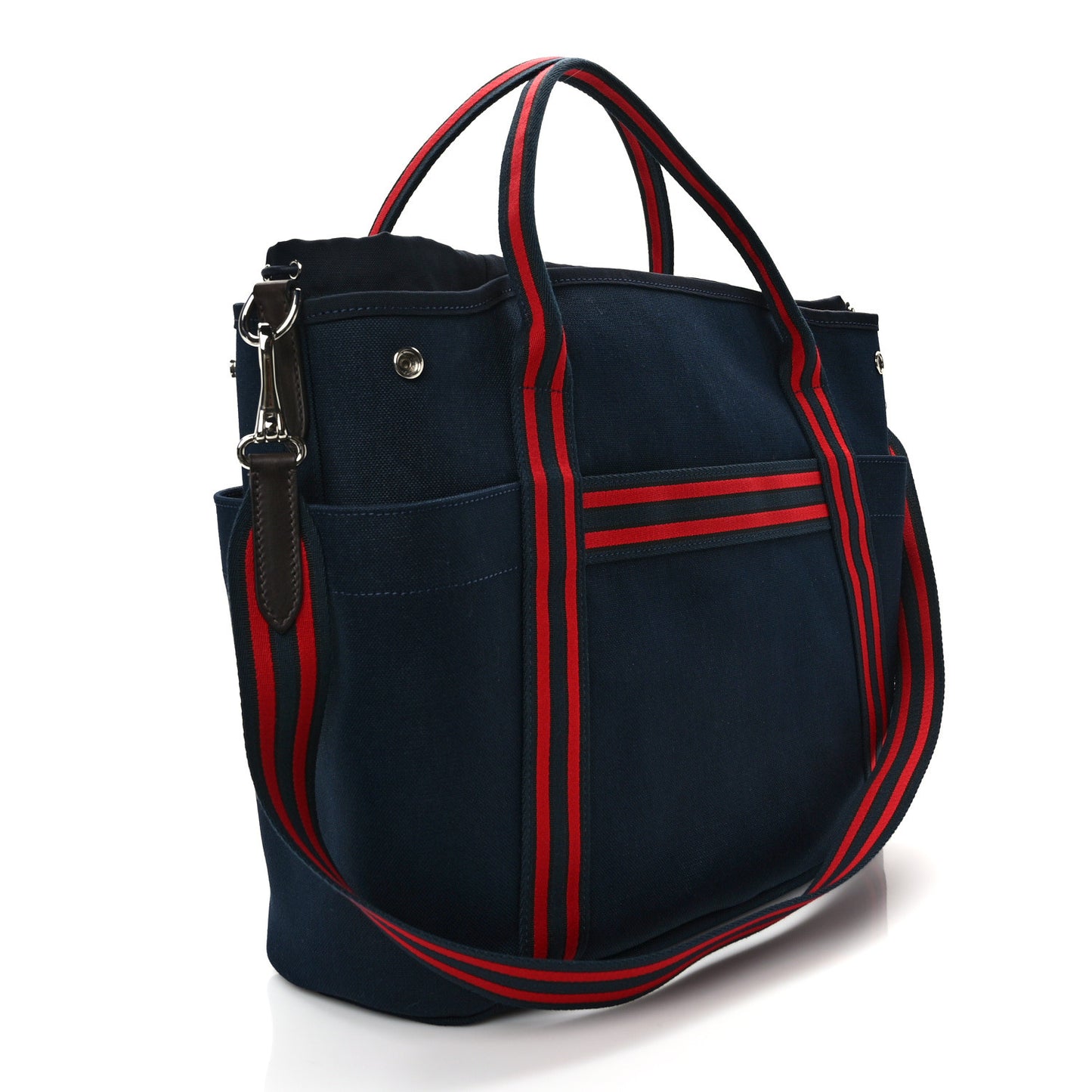 Toile Sac De Pansage Groom Bleu Marine Rouge