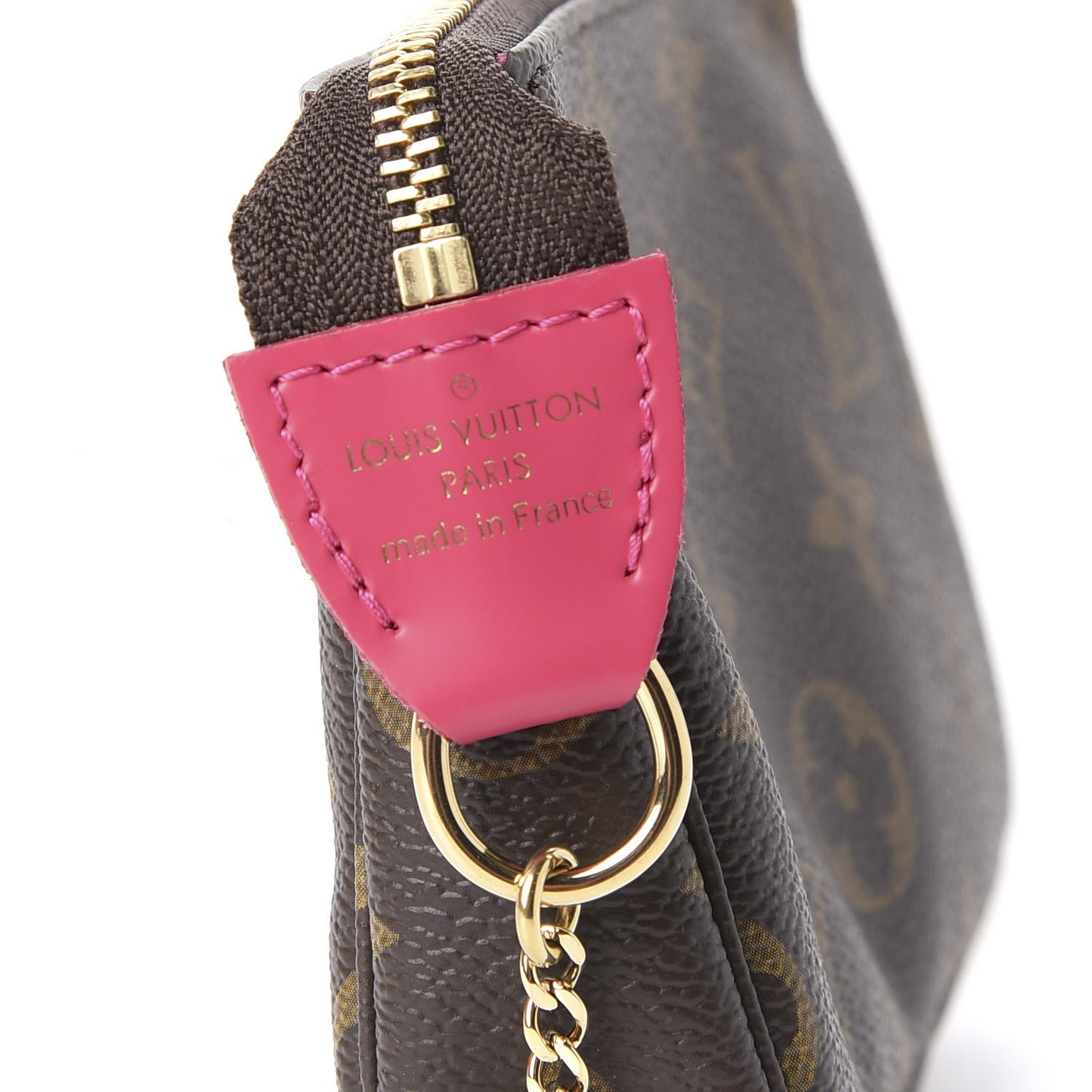 Monogram 2020 Christmas Animation Roller Coaster Mini Pochette Accessories Pivoine