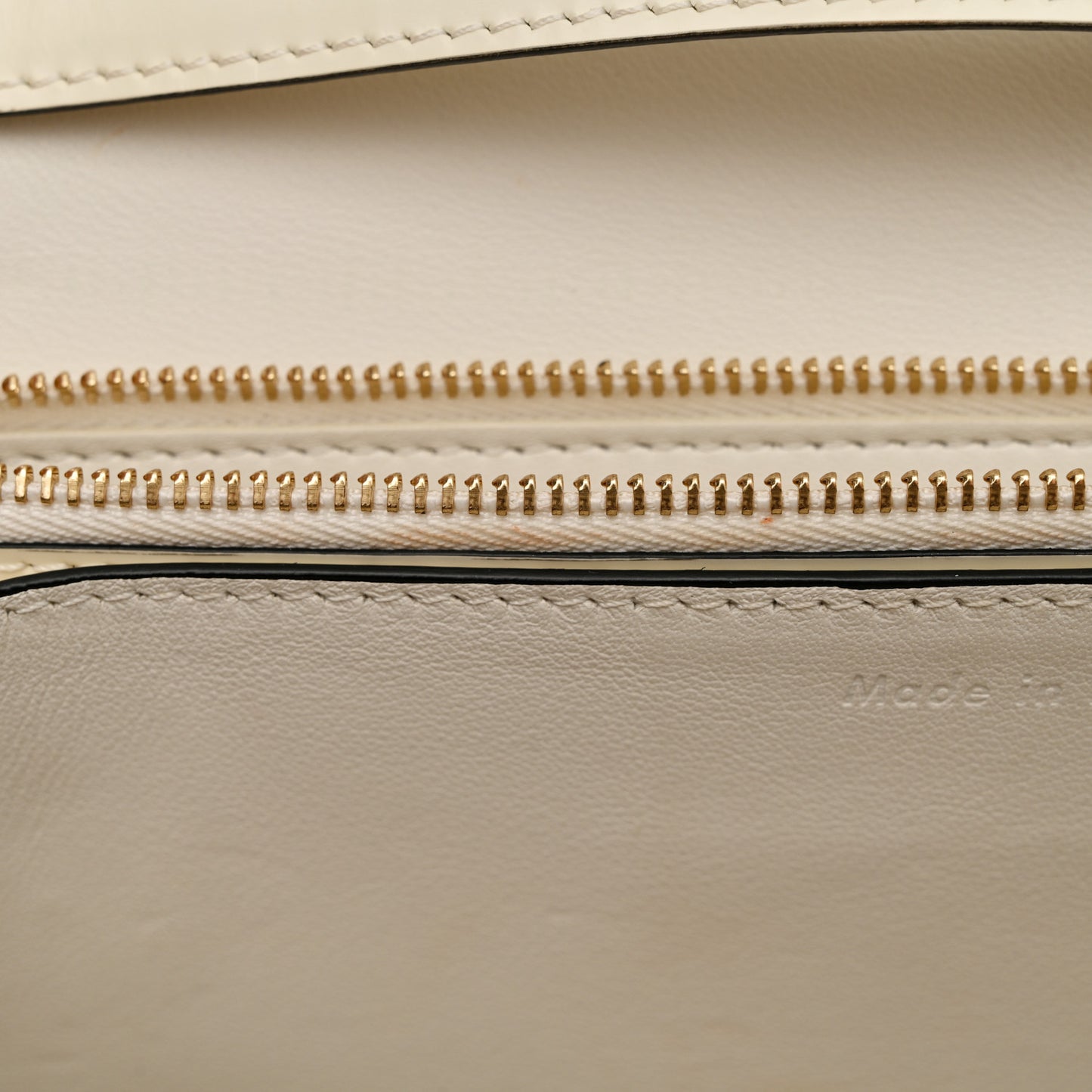 Spazzolato Calfskin Medium Classic Box Flap Bag White