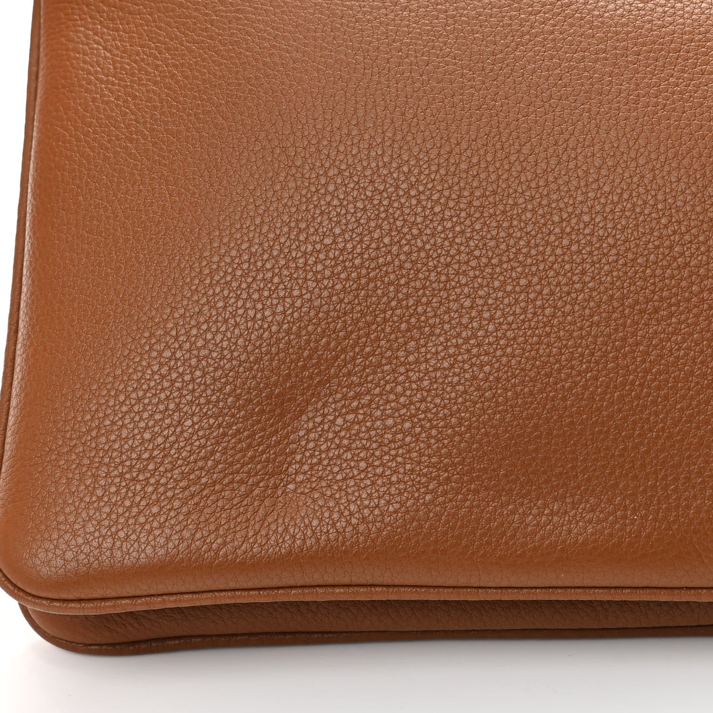 Vitello Phenix Double Zip Crossbody Bag Cannella