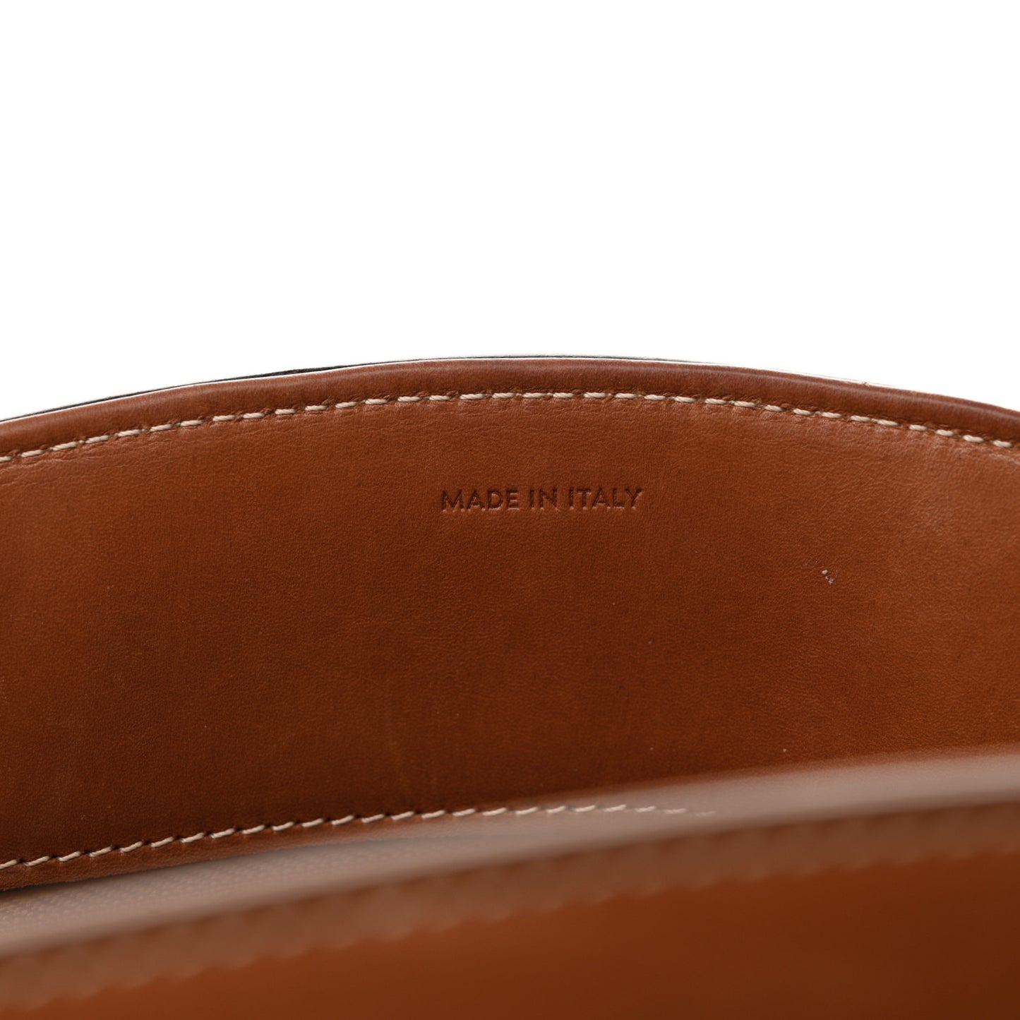 Natural Calfskin Crecy Bucket Bag Tan