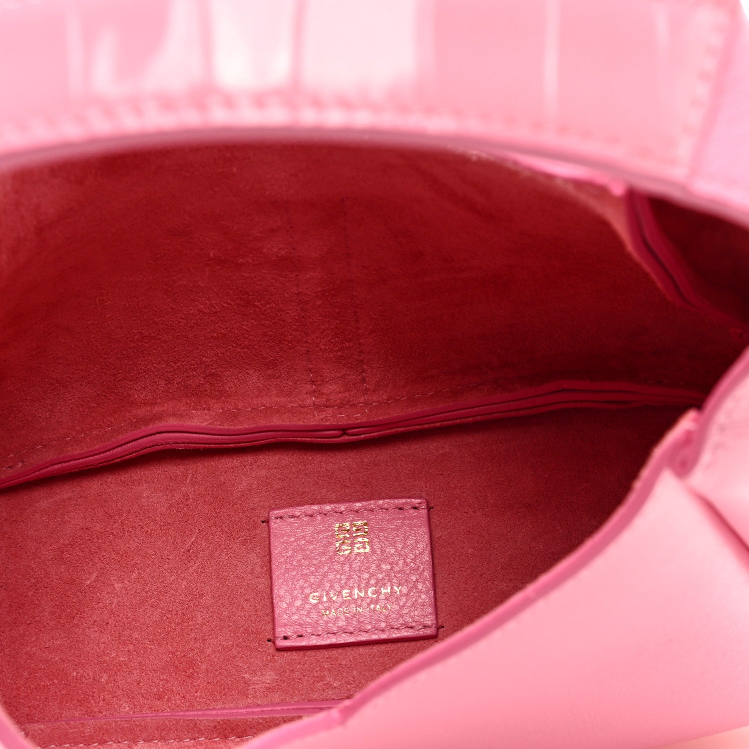 Givenchy Grained Calfskin Mini G-Lock Hobo Pink 5 of 8