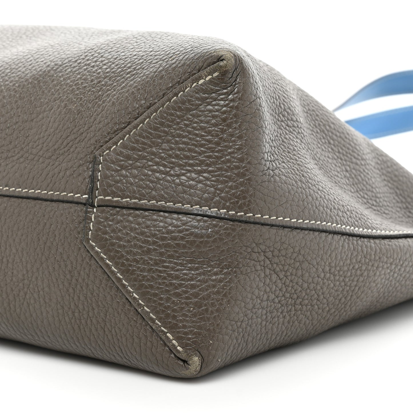 Taurillon Clemence Double Sens 45 Reversible Mykonos Etain Mykonos Etain