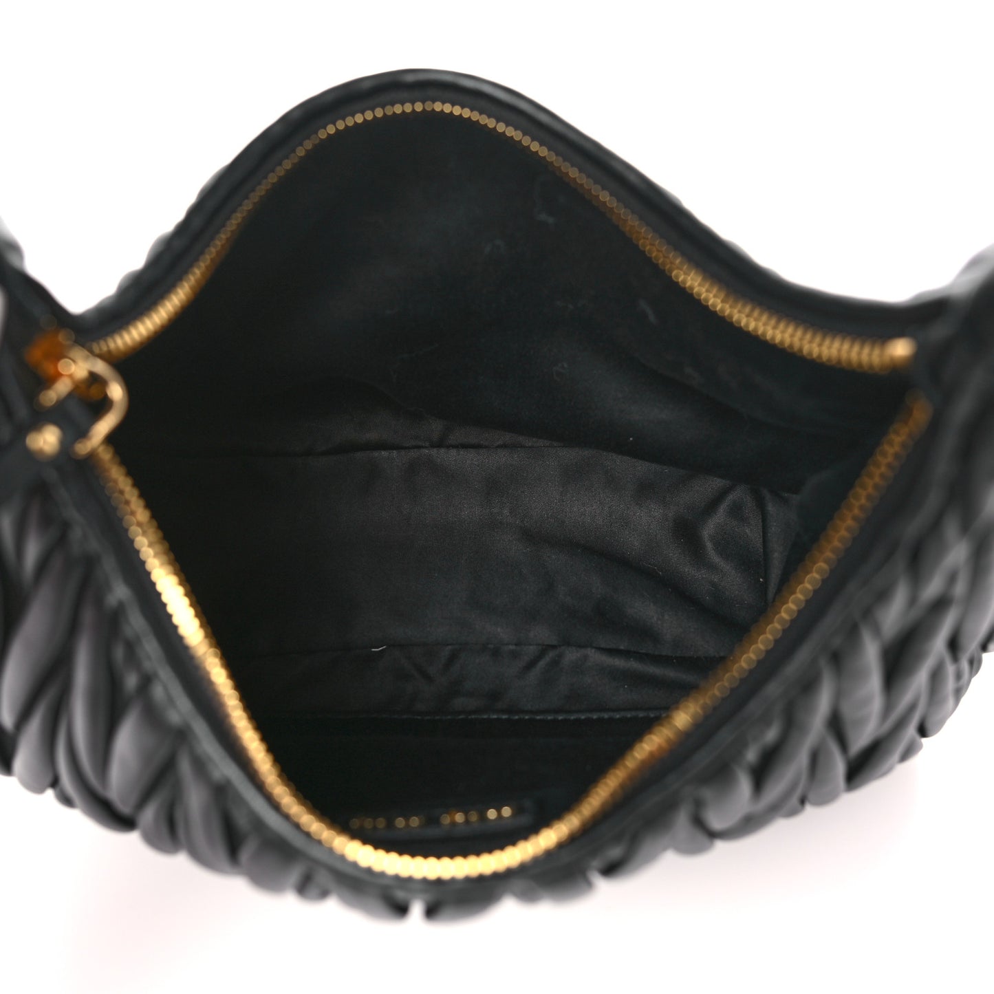 Nappa Matelasse Wander Large Hobo Black