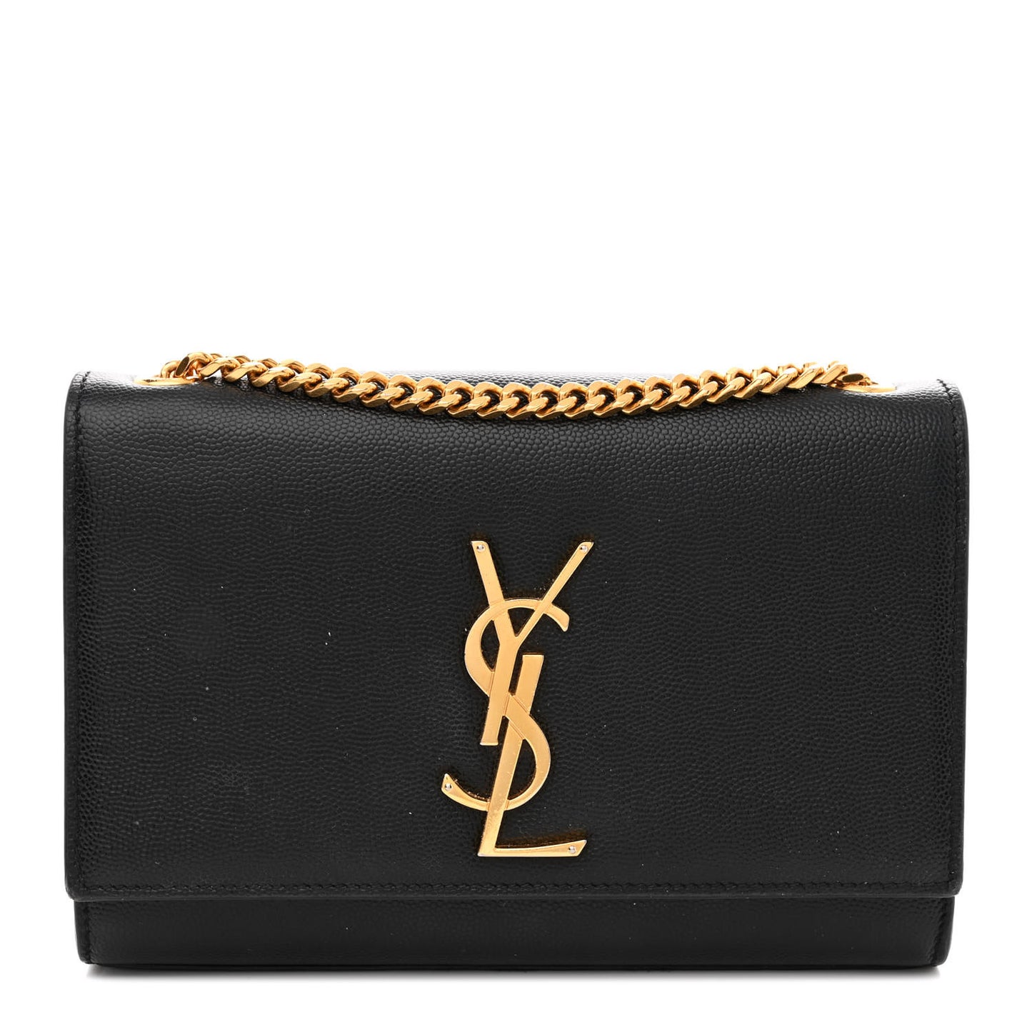 Grain De Poudre Small Monogram Kate Satchel Black