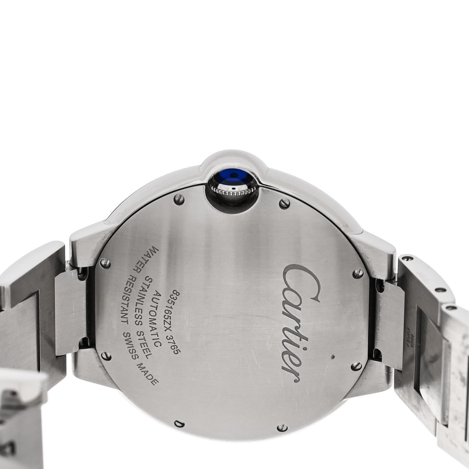 Cartier Stainless Steel 42mm Ballon Bleu De Cartier Automatic Watch 4 of 5