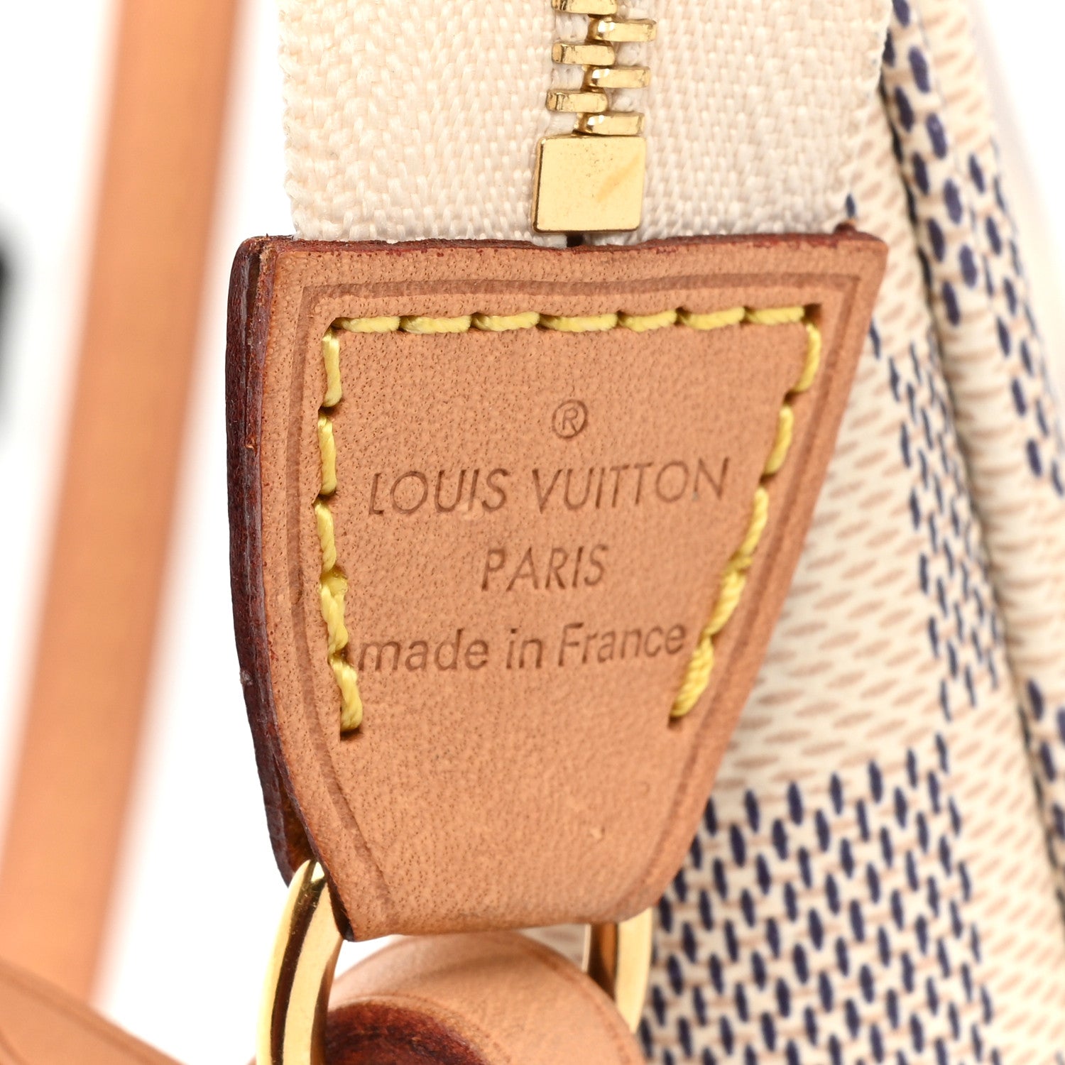 Louis Vuitton Damier Azur Pochette Accessories NM 6 of 12