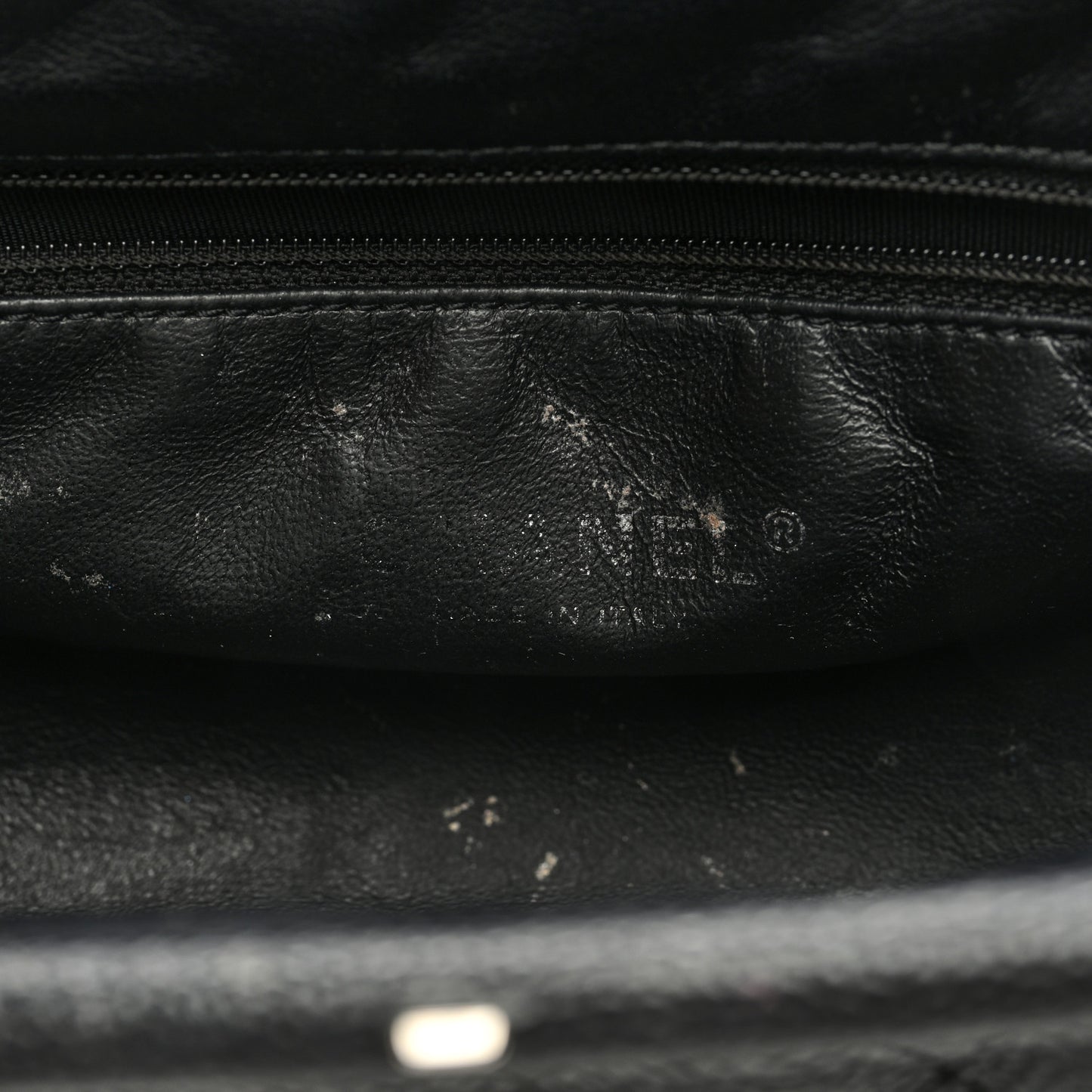 Caviar Quilted Timeless Clutch Black