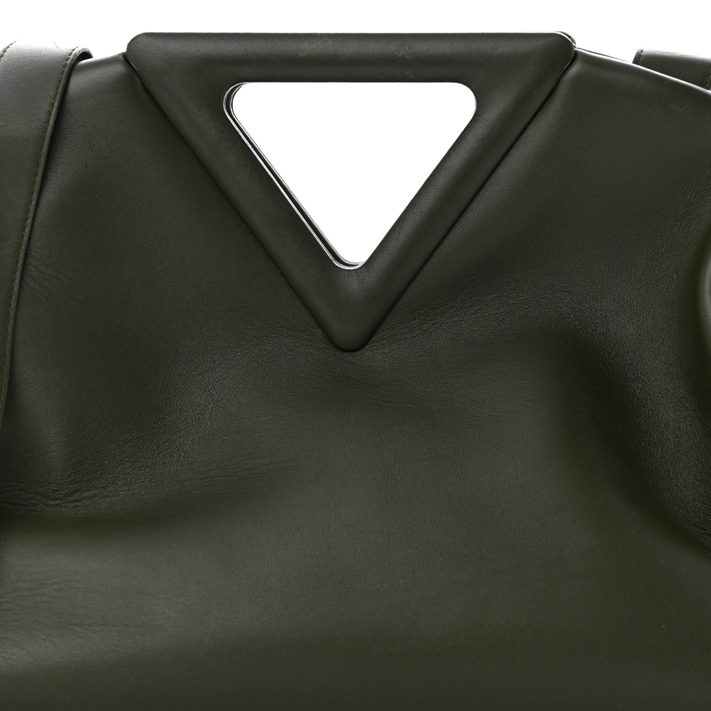 Calfskin Large The Point Triangle Bag Camping