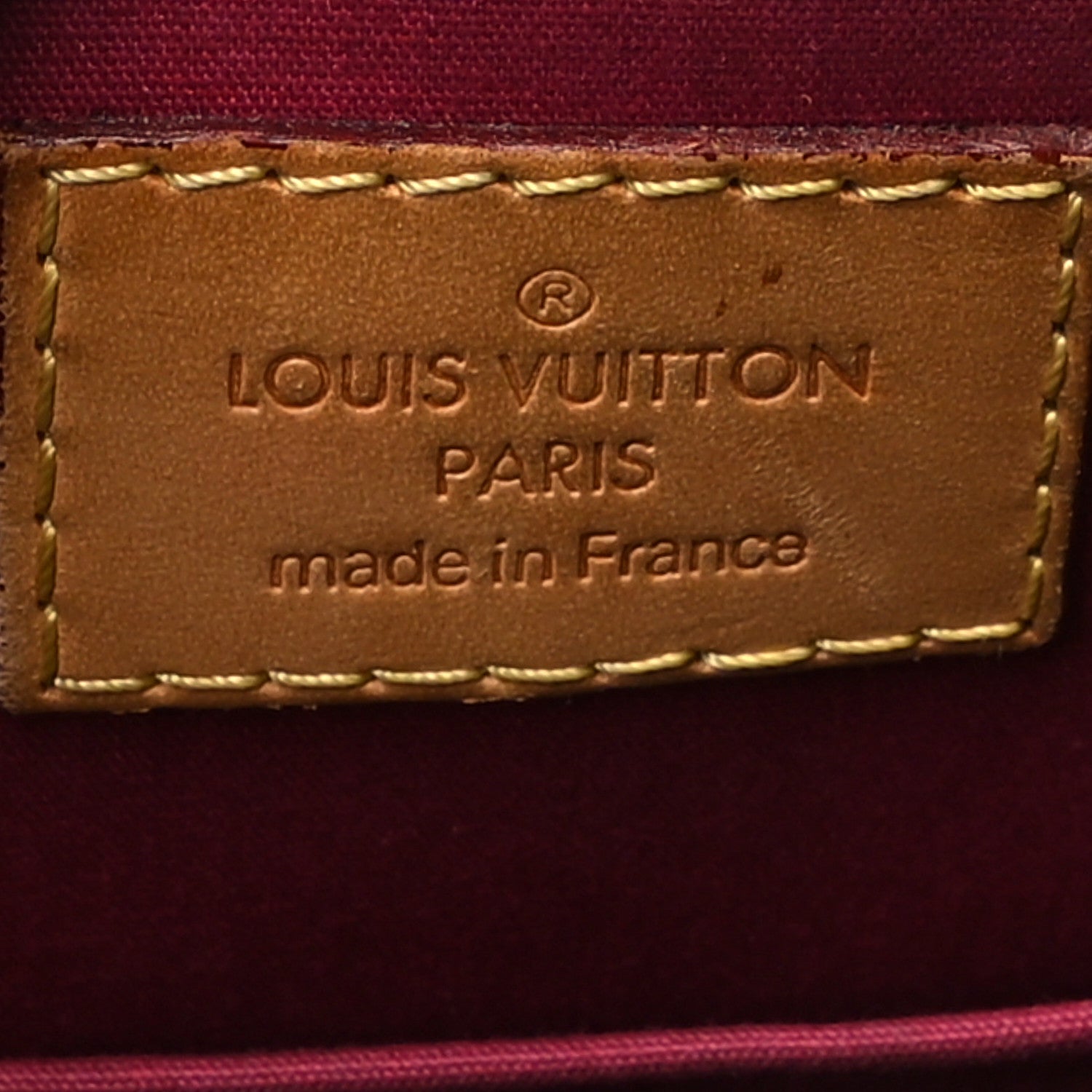 Louis Vuitton Vernis Alma BB Rose Indien 6 of 9