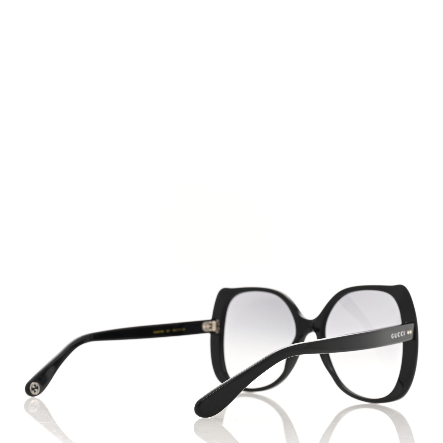 Gucci Acetate Square Frame Sunglasses GG0472S Black 5 of 8
