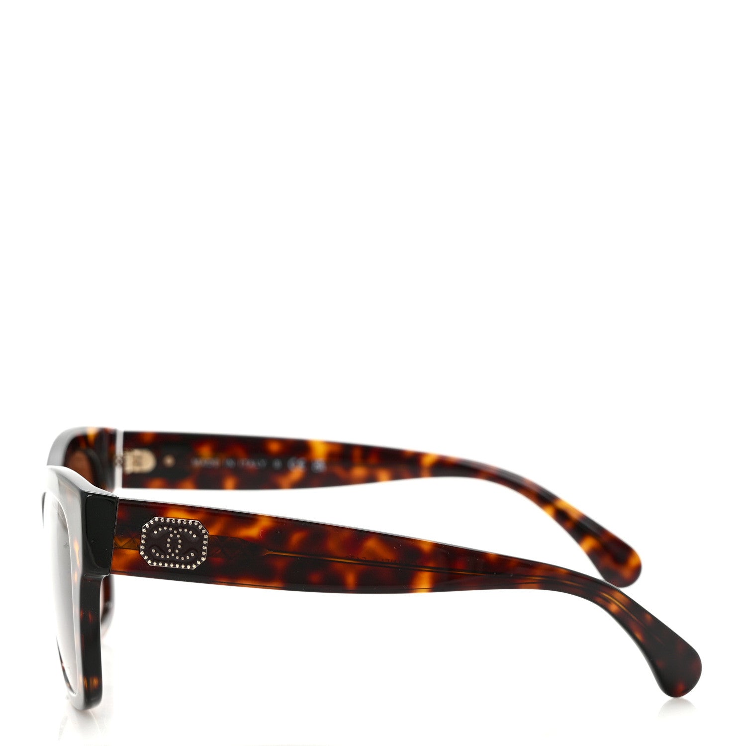 Chanel Acetate Square CC Sunglasses 5478 Tortoise 3 of 7