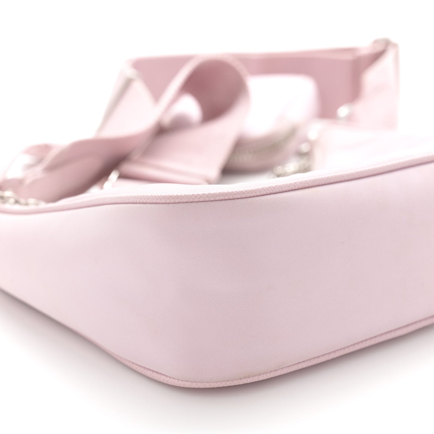 Nylon Re-Edition 2005 Shoulder Bag Alabastro
