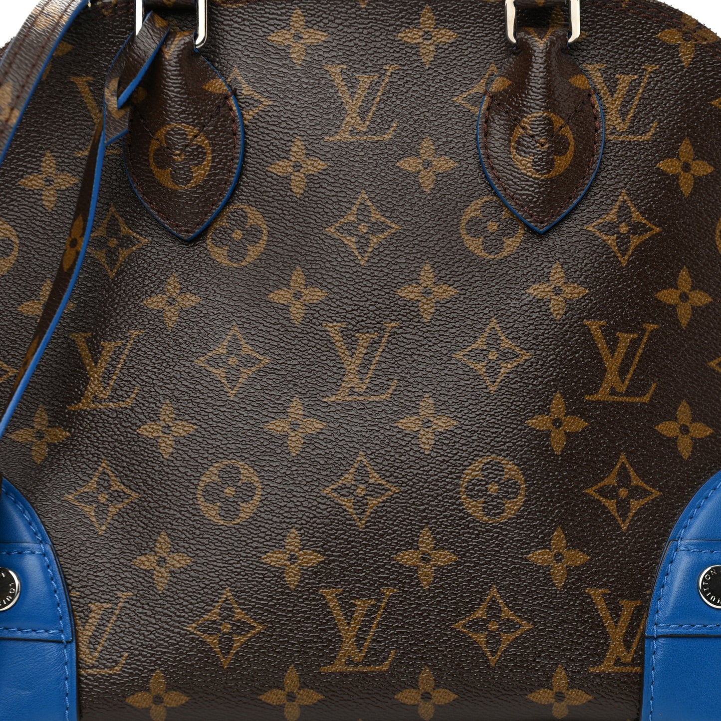 Monogram Shine Alma PM Blue Royal