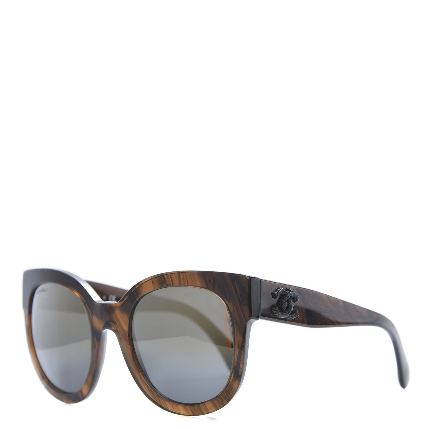 Acetate Butterfly Signature CC Sunglasses 5358 Brown