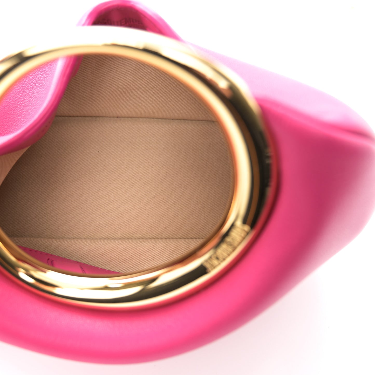 Calfskin Le Petit Calino Ring Top Handle Bag Pink