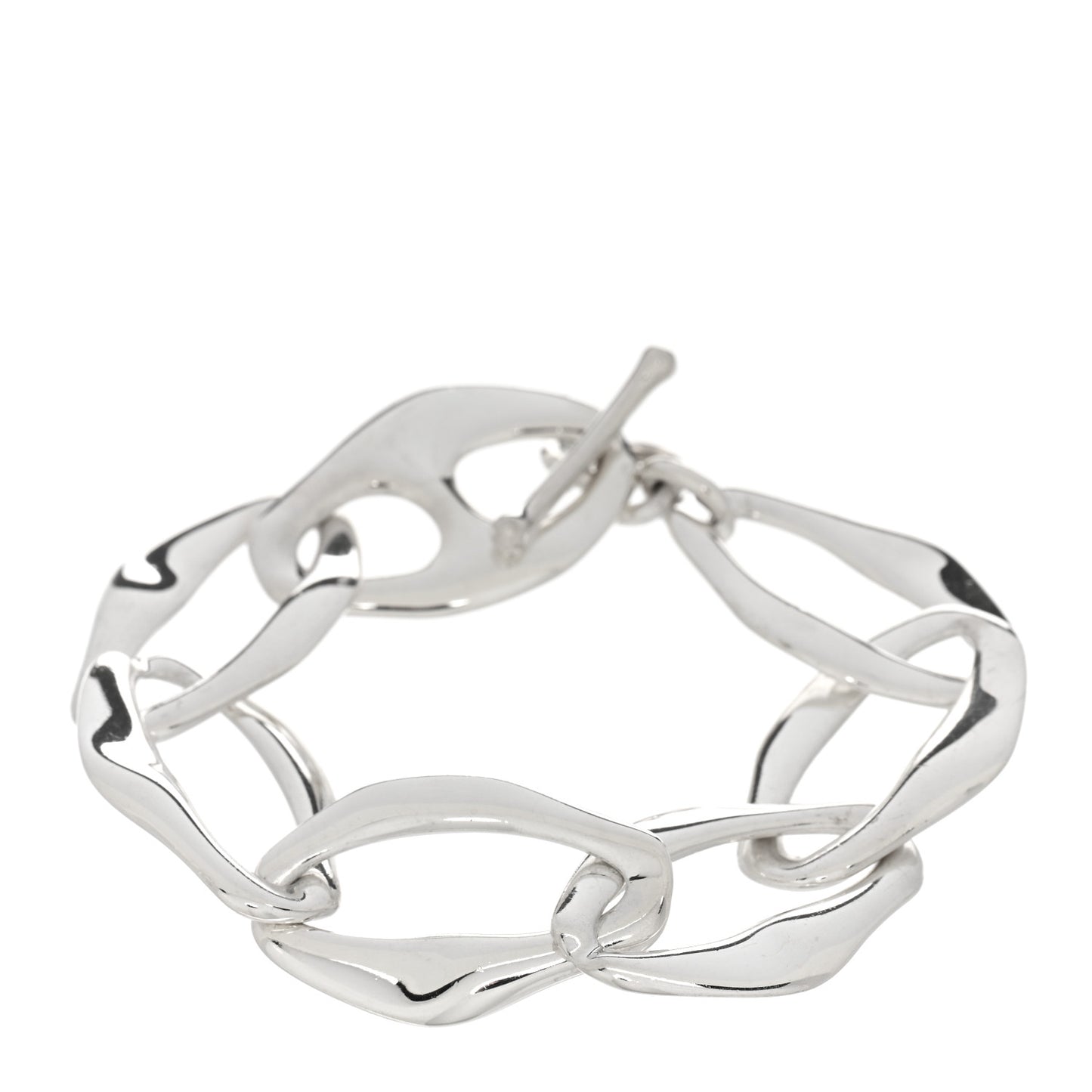 Sterling Silver Elsa Peretti Aegean Toggle Bracelet