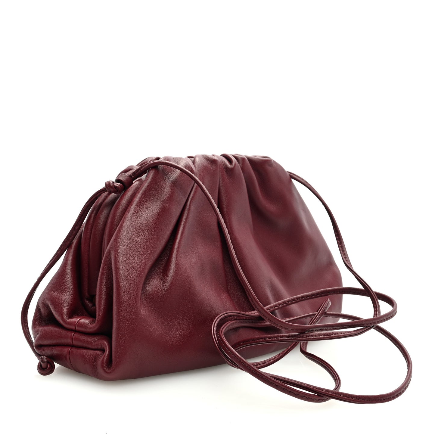 Butter Calfskin The Mini Pouch Bordeaux