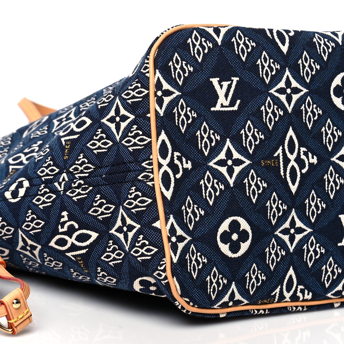 Jacquard Since 1854 Neverfull MM Blue