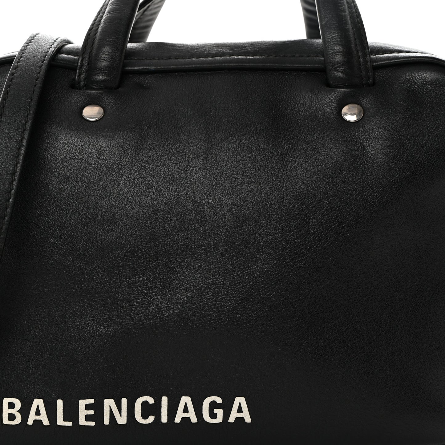 Shiny Day Calfskin XS Triangle Square Bag Black