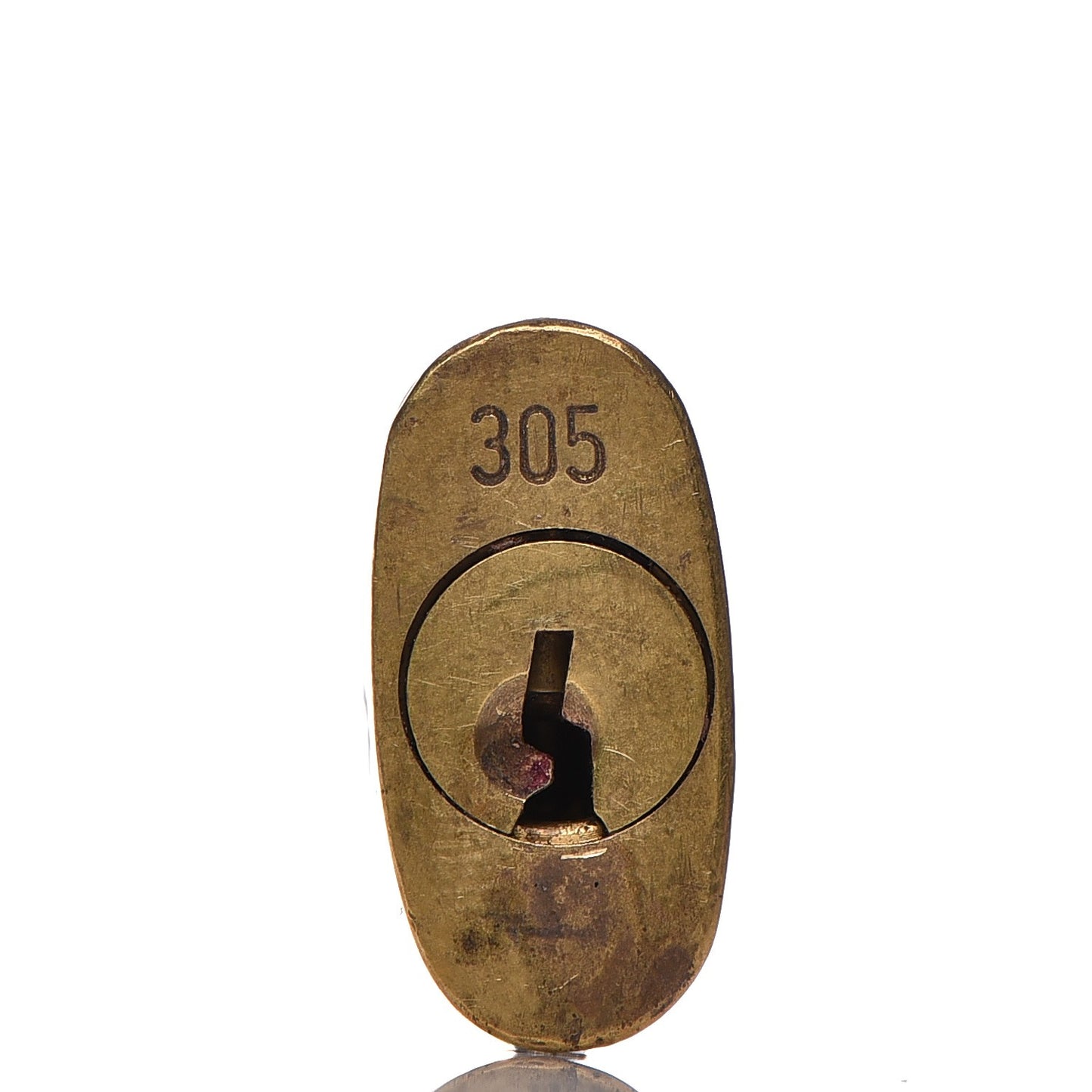 Brass Lock and 1 Key Set #305